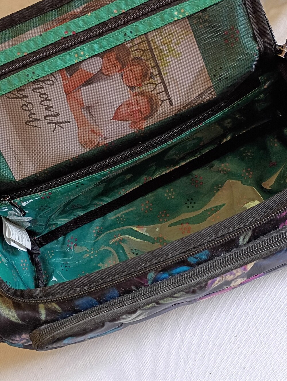 Lug Trolley Bloom Black Women’s Travel Cosmetic Bag in Black - Picture 9 of 13